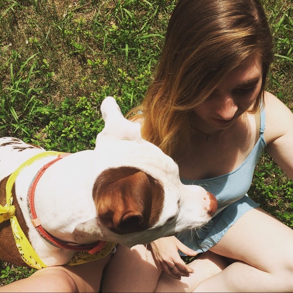 Baby Blue Ruffle Tank Top - Picture 8 of 10